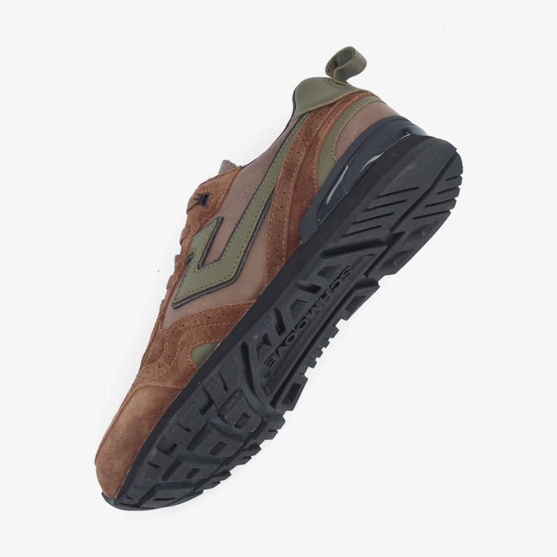 CAPE CODE RUNNER M - C.WAXY/SDE/NAP - BROWN/OLIVE